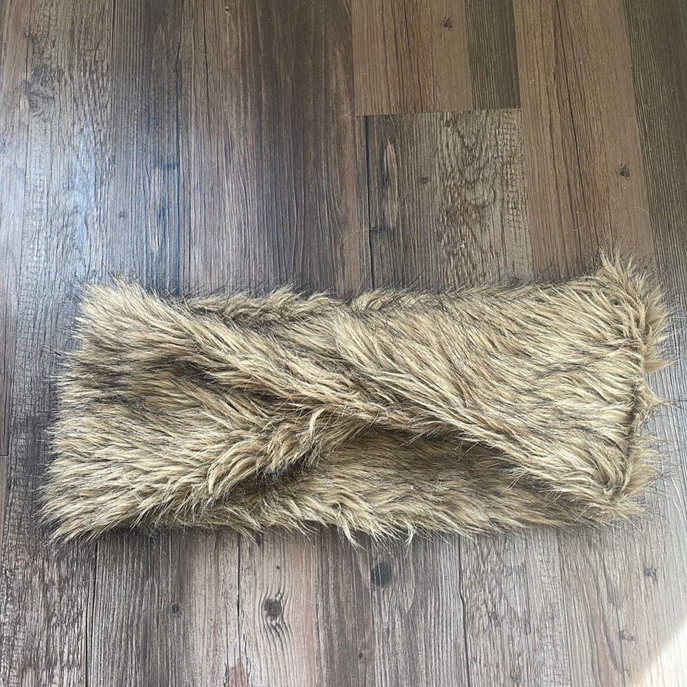 Loft Faux Fur Twist Infinity Scarf